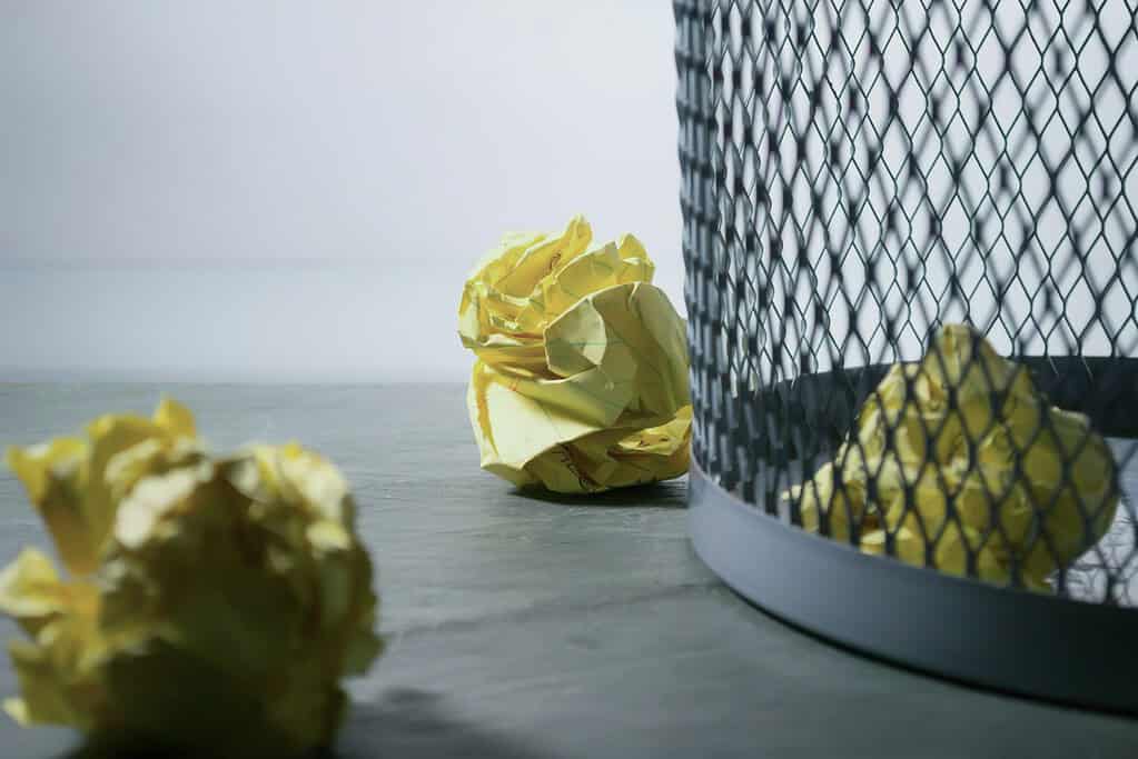 Office trash can